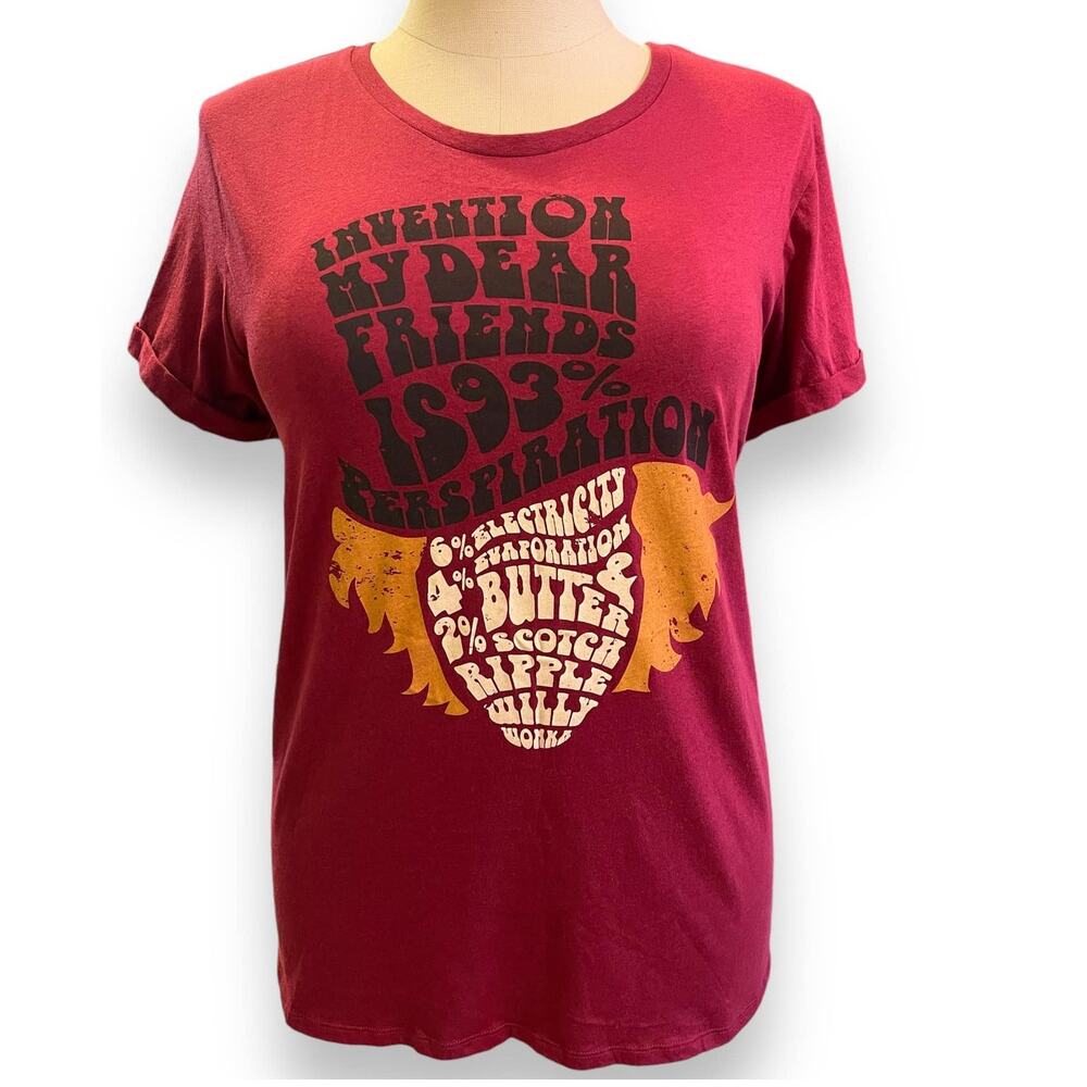 Torrid 2 (2X 18/20) Willy Wonka & the Chocolate Factory‎ Warner Bros Tee T Shirt